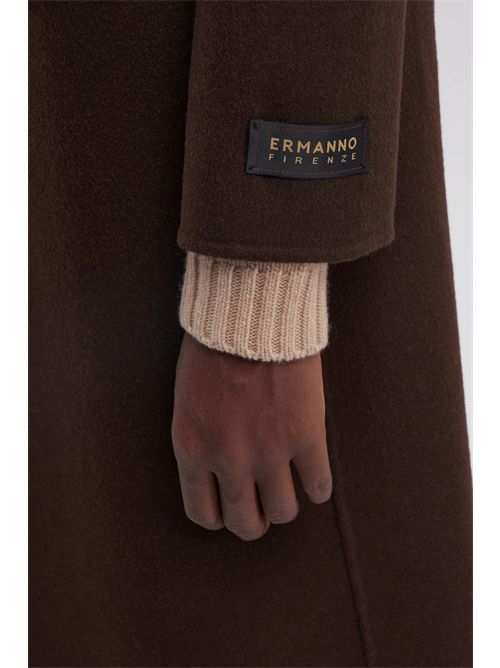 Cappotto lungo doppiopetto ERMANNO FIRENZE | D47ED056EY1MFA7004899